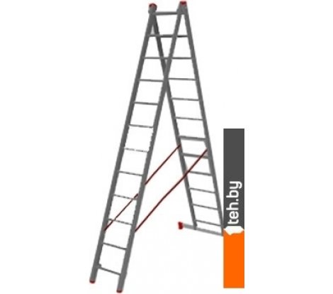  - Лестницы и стремянки PRO Startul ST9947-12 2x12 ступеней - ST9947-12 2x12 ступеней