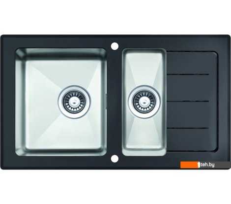  - Кухонные мойки Zorg GS 7850-2 (черный) - GS 7850-2 (черный)