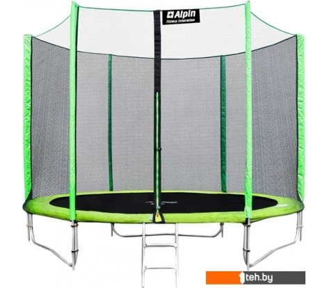  - Батуты Alpin 2.52 м с защитной сеткой и лестницей - 2.52 м с защитной сеткой и лестницей
