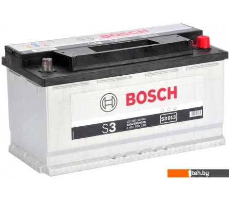  - Автомобильные аккумуляторы Bosch S3 013 (590122072) 90 А/ч - S3 013 (590122072) 90 А/ч