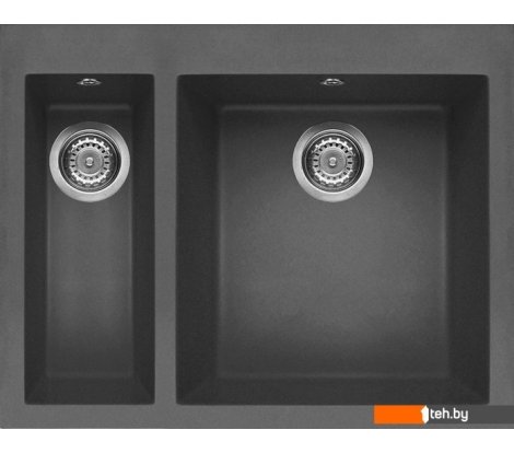  - Кухонные мойки Elleci Quadra 150 Dark Grey K99 - Quadra 150 Dark Grey K99