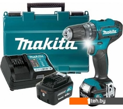  - Электродрели и дрели-шуруповерты Makita HP333DWME (с 2-мя АКБ, кейс) - HP333DWME (с 2-мя АКБ, кейс)