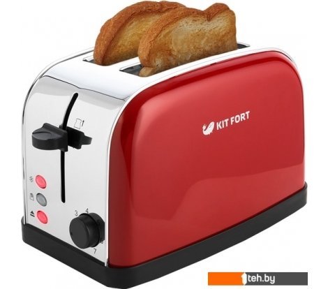  - Тостеры Kitfort KT-2014-3 (красный) - KT-2014-3 (красный)