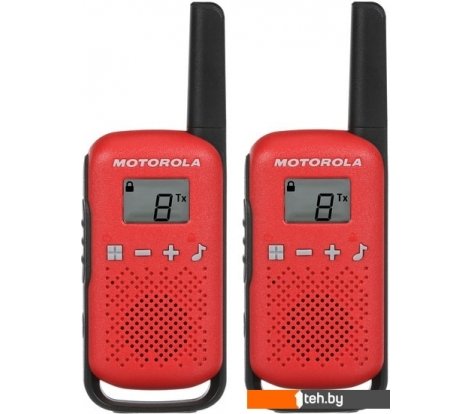 - Портативные радиостанции Motorola Talkabout T42 (красный) - Talkabout T42 (красный)