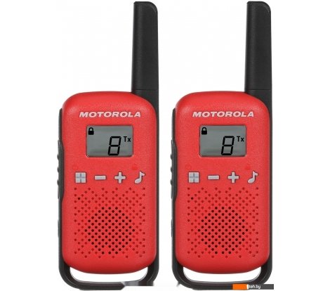  - Портативные радиостанции Motorola Talkabout T42 (красный) - Talkabout T42 (красный)