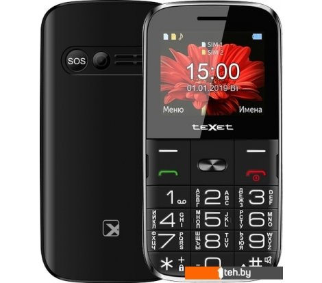  - Мобильные телефоны TeXet TM-B227 (черный) - TM-B227 (черный)