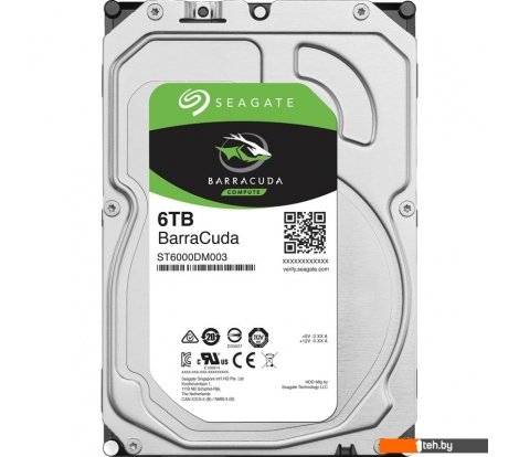  - Жесткие диски Seagate BarraCuda 6TB ST6000DM003 - BarraCuda 6TB ST6000DM003