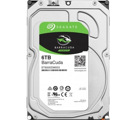  - Жесткие диски Seagate BarraCuda 6TB ST6000DM003 - BarraCuda 6TB ST6000DM003