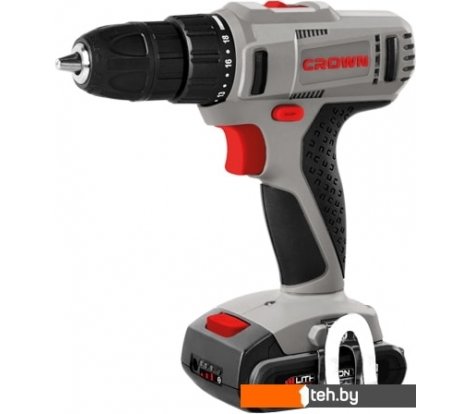  - Электродрели и дрели-шуруповерты CROWN CT21055L-1.5 BMC (с 2-мя АКБ, кейс) - CT21055L-1.5 BMC (с 2-мя АКБ, кейс)