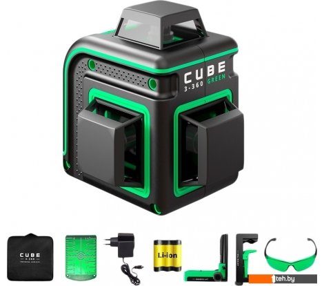  - Лазерные нивелиры ADA Instruments Cube 3-360 Green Home Edition А00566 - Cube 3-360 Green Home Edition А00566