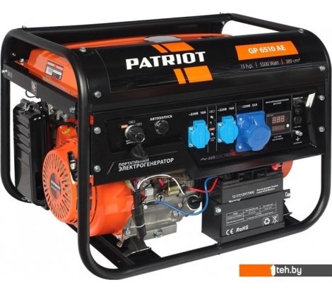  - Генераторы Patriot GP 6510AE - GP 6510AE