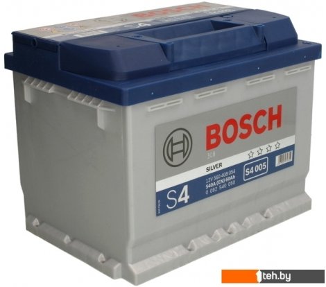  - Автомобильные аккумуляторы Bosch S4 005 (560408054) 60 А/ч - S4 005 (560408054) 60 А/ч