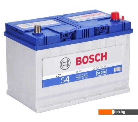  - Автомобильные аккумуляторы Bosch S4 028 (595404083) 95 А/ч JIS - S4 028 (595404083) 95 А/ч JIS