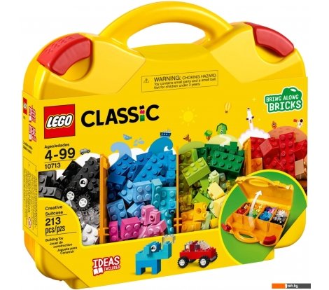  - Конструкторы LEGO Classic 10713 Чемоданчик для творчества и конструирования - Classic 10713 Чемоданчик для творчества и конструирования