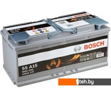  - Автомобильные аккумуляторы Bosch S5 A15 (605901095) 105 А/ч - S5 A15 (605901095) 105 А/ч