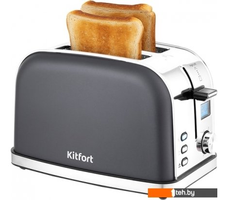  - Тостеры Kitfort KT-2036-5 (графит) - KT-2036-5 (графит)
