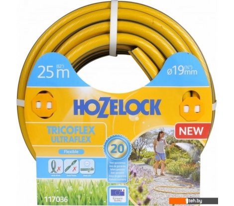  - Поливочные шланги Hozelock Tricoflex Ultraflex 117036 (3/4