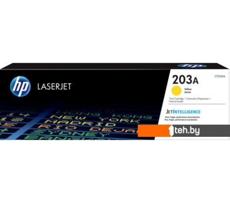  - Картриджи для принтеров и МФУ HP 203A CF542A - 203A CF542A