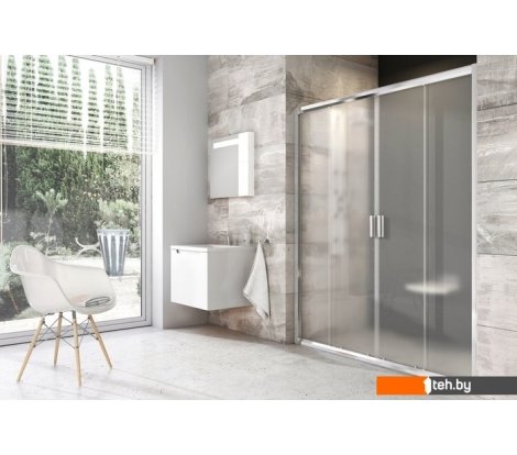  - Душевые кабины Ravak Blix BLDP4 160 (серебристый/прозрачное) - Blix BLDP4 160 (серебристый/прозрачное)