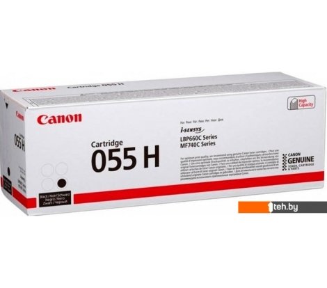  - Картриджи для принтеров и МФУ Canon 055H Black - 055H Black