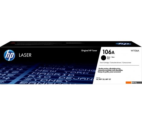  - Картриджи для принтеров и МФУ HP 106A W1106A - 106A W1106A