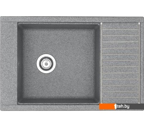  - Кухонные мойки Акватон Делия 78 (серый) - Делия 78 (серый)