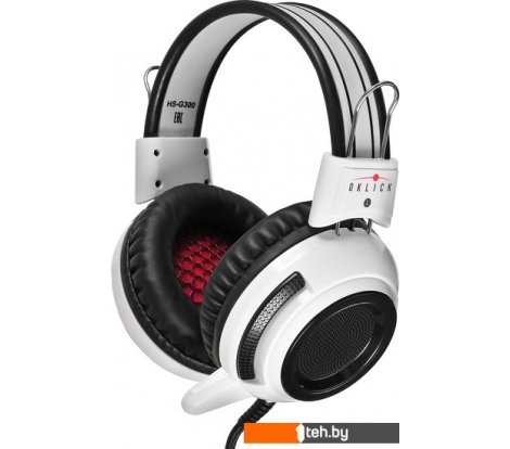  - Наушники и гарнитуры Oklick HS-G300 Armageddon (белый/черный) - HS-G300 Armageddon (белый/черный)
