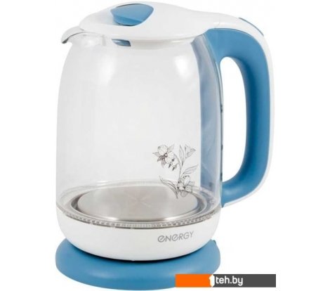  - Чайники и термопоты Energy E-281 (белый/голубой) - E-281 (белый/голубой)