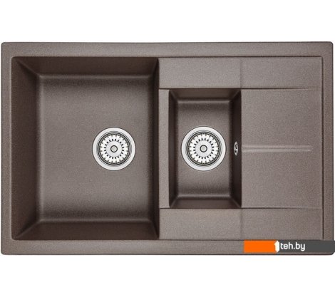  - Кухонные мойки Granula 7802 (эспрессо) - 7802 (эспрессо)