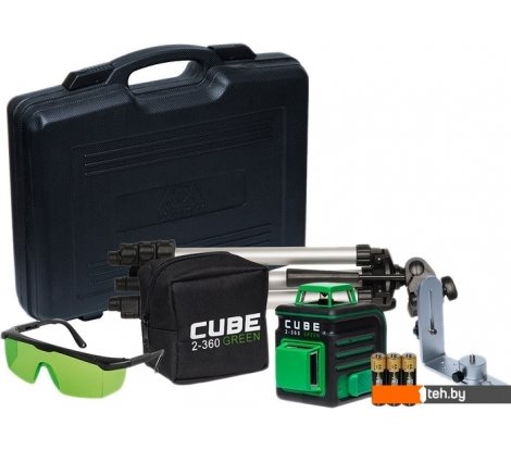  - Лазерные нивелиры ADA Instruments Cube 2-360 Green Ultimate Edition [A00471] - Cube 2-360 Green Ultimate Edition [A00471]