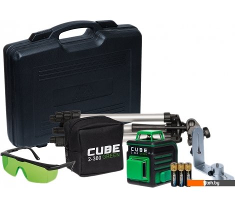  - Лазерные нивелиры ADA Instruments Cube 2-360 Green Ultimate Edition [A00471] - Cube 2-360 Green Ultimate Edition [A00471]