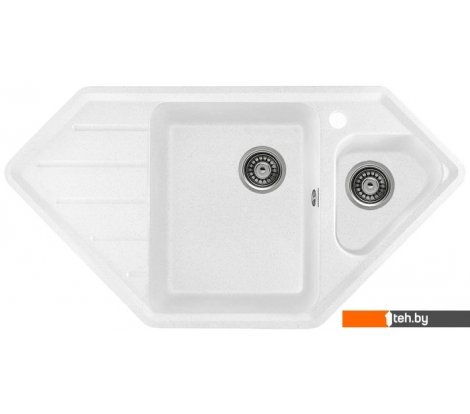  - Кухонные мойки Gerhans E10 (белый) - E10 (белый)