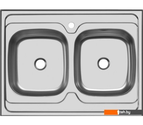 - Кухонные мойки Ukinox Стандарт STM800.600 20--6C 3C - Стандарт STM800.600 20--6C 3C