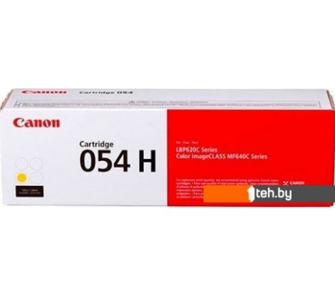  - Картриджи для принтеров и МФУ Canon 054H Yellow - 054H Yellow