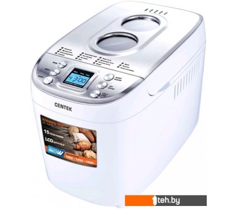  - Хлебопечки CENTEK CT-1415 (белый) - CT-1415 (белый)