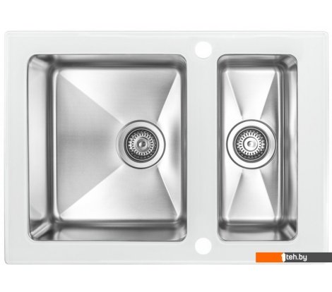  - Кухонные мойки Zorg GS 6750-2 (белый) - GS 6750-2 (белый)