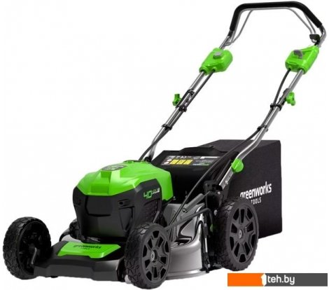  - Газонокосилки Greenworks GD40LM46SP (без АКБ) - GD40LM46SP (без АКБ)