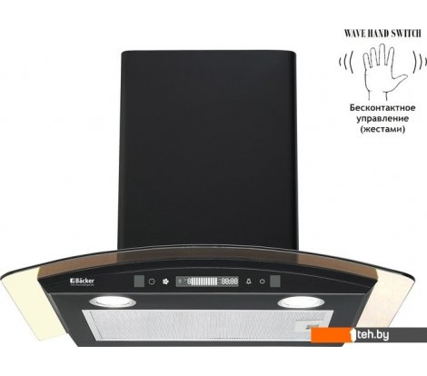  - Вытяжки Backer QD60E-MC Black 12K - QD60E-MC Black 12K