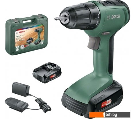  - Электродрели и дрели-шуруповерты Bosch UniversalDrill 18 06039C8005 (с 2-мя АКБ, кейс) - UniversalDrill 18 06039C8005 (с 2-мя АКБ, кейс)