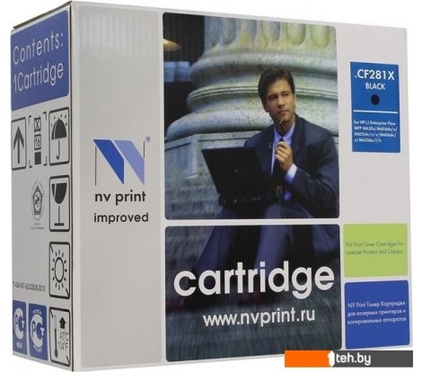 - Картриджи для принтеров и МФУ NV Print CF281X - CF281X