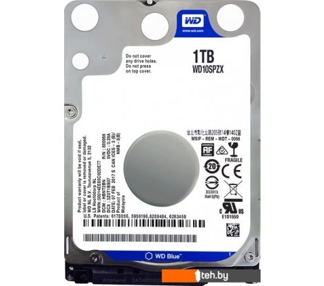  - Жесткие диски WD Blue 1TB [WD10SPZX] - Blue 1TB [WD10SPZX]