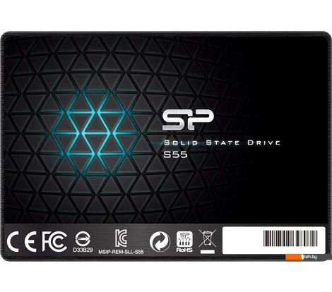  - SSD Silicon-Power Slim S55 480GB SP480GBSS3S55S25 - Slim S55 480GB SP480GBSS3S55S25