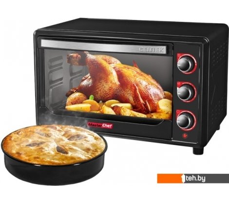  - Мини-печи (ростеры) CENTEK CT-1538-50 (черный) - CT-1538-50 (черный)