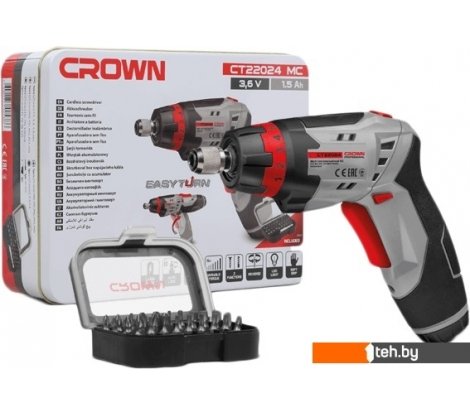 - Электроотвертки и шуруповерты CROWN CT22024 MC (с АКБ) - CT22024 MC (с АКБ)