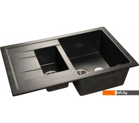  - Кухонные мойки GranFest GF-Q775KL (черный) - GF-Q775KL (черный)