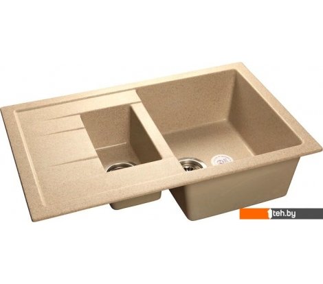  - Кухонные мойки GranFest GF-Q775KL (песочный) - GF-Q775KL (песочный)