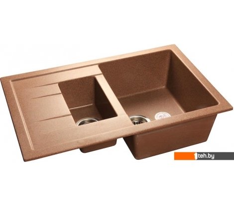 - Кухонные мойки GranFest GF-Q775KL (терракот) - GF-Q775KL (терракот)