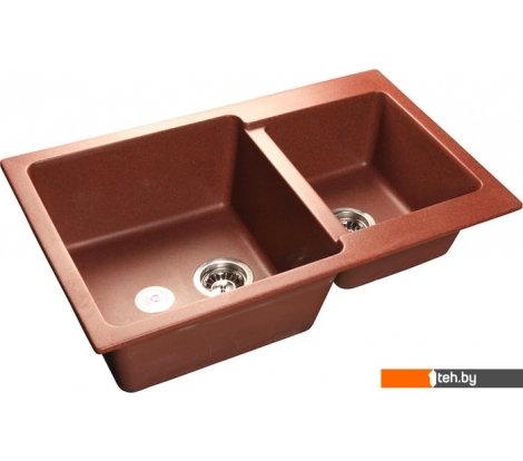 - Кухонные мойки GranFest GF-P780K (красный марс) - GF-P780K (красный марс)