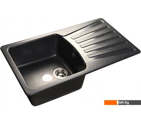 - Кухонные мойки GranFest GF-S850L (черный) - GF-S850L (черный)