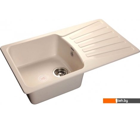 - Кухонные мойки GranFest GF-S850L (белый) - GF-S850L (белый)